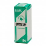 Нафтизин, капли назальные 0.05% 10 мл 1 шт флакон-капельницы
