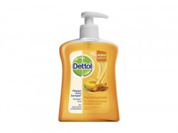 Мыло жидкое для рук, Dettol (Деттол) 250 мл антибактериальное Наслаждение с медом и экстрактом абрикоса