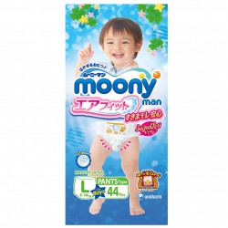 Подгузники-трусики для мальчиков 44 шт. Moonyman 9-14 кг р. l