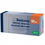 Вальсакор, табл. п/о пленочной 80 мг №90